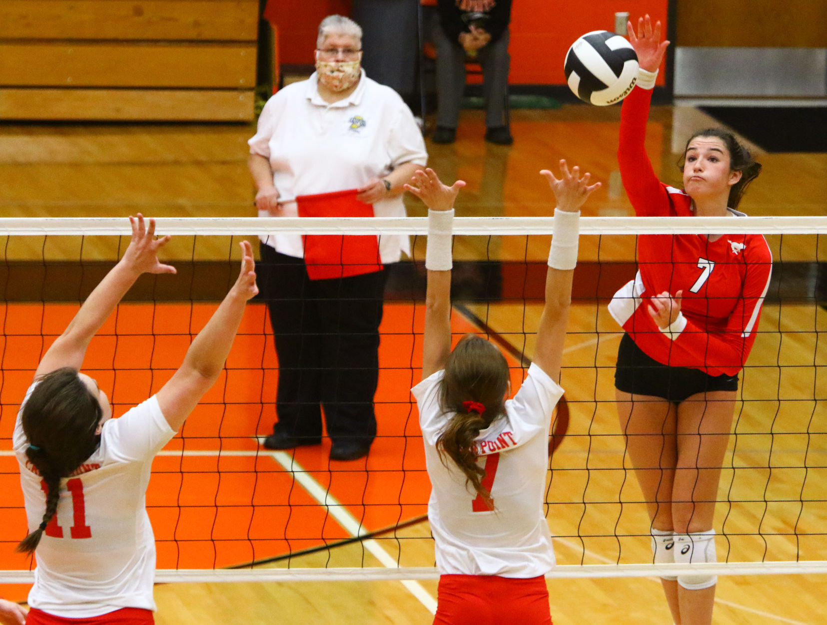 4A volleyball regional final: Crown Point vs. Munster